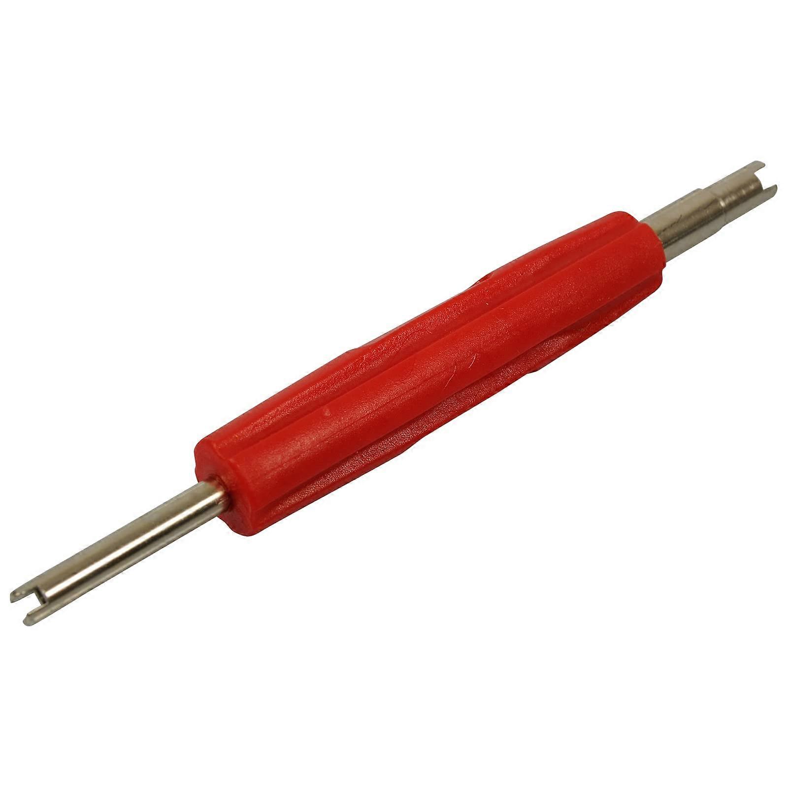 Valve Turner Tool for Car Tyre Repair – 2-Sided Valve Insert Core Extractor Screwdriver, Durable and Compatible with Standard Valves