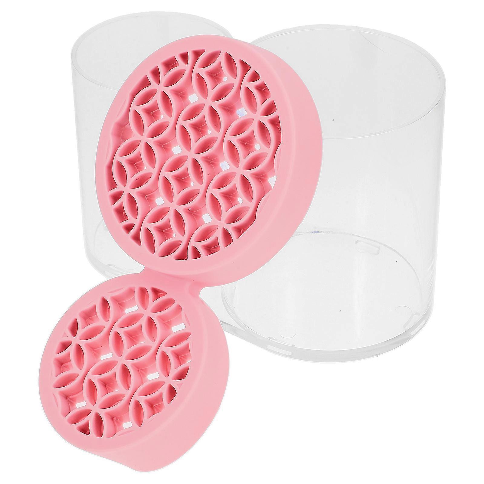 Makeup Brush Organizer Multi Grid Cosmetic Brush Container Convenient Brush Holder