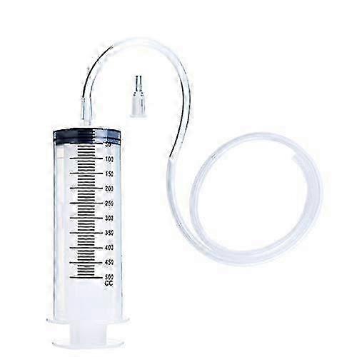 250 مل / 350 مل / 500 مل حقنة كبيرة مع أنبوب 100 سم ، معقمة ومختومة بشكل فردي ، حقنة حديقة بلاستيكية للسائل ، الطلاء ، راتنجات الايبوكسي ، الزيت ، الري ص