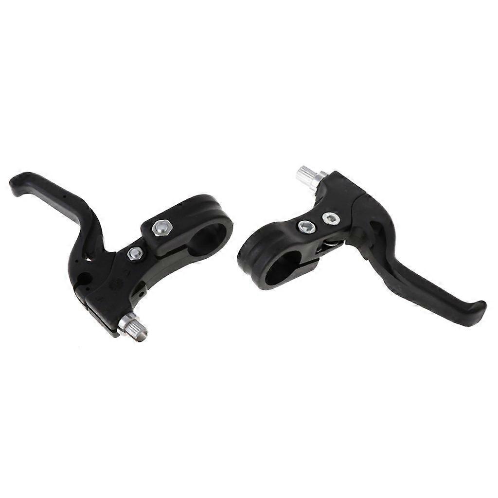 2 x Kinder Brake Levers, Lightweight, Colorful Design, Black, Compatible with Various Bicycle Models
