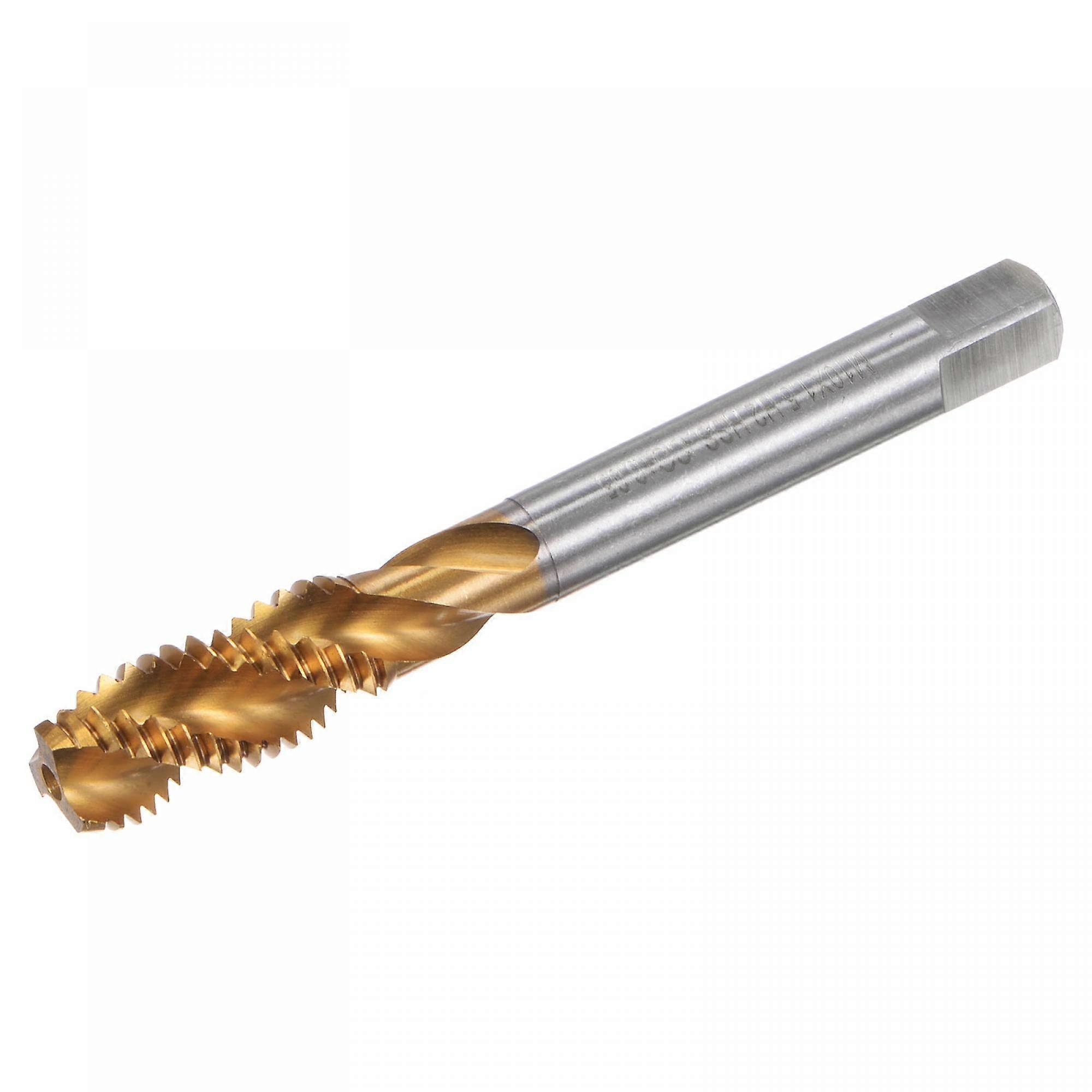 Spiral Tap M10 x 1.5 0.05 Metric Titanium Coated Cobalt HSS Milling
