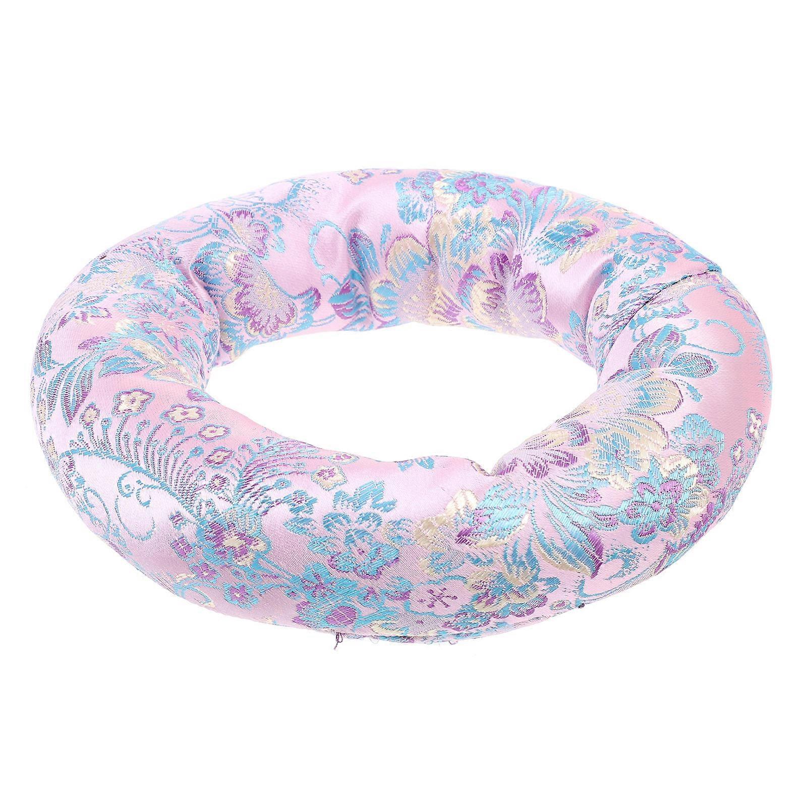 Bowl Cushions Singing Bowl Mat Round Cushion Pad Storage Protection 16X16X4CM 1Pack