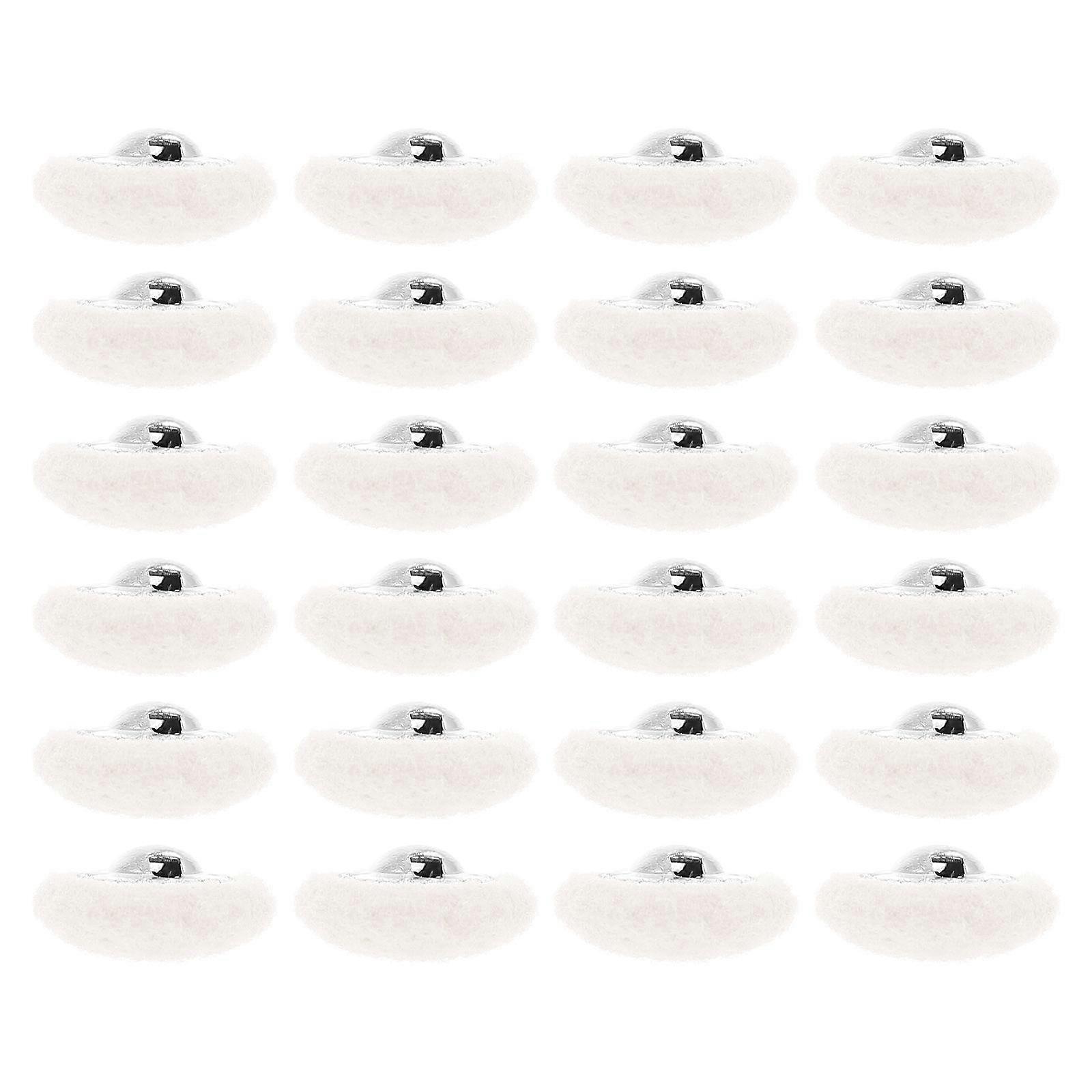 Round Shape 50Pcs Buttons For Handy Users DIY Sewing Crafts Simple Style 2X2cm