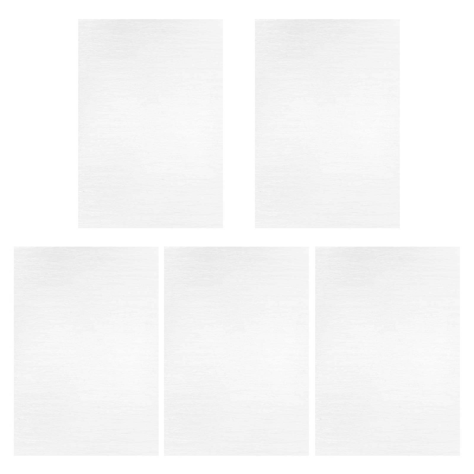 Transparent Plastic Model Material with Realistic for DIY Use 27x20cm 5pcs