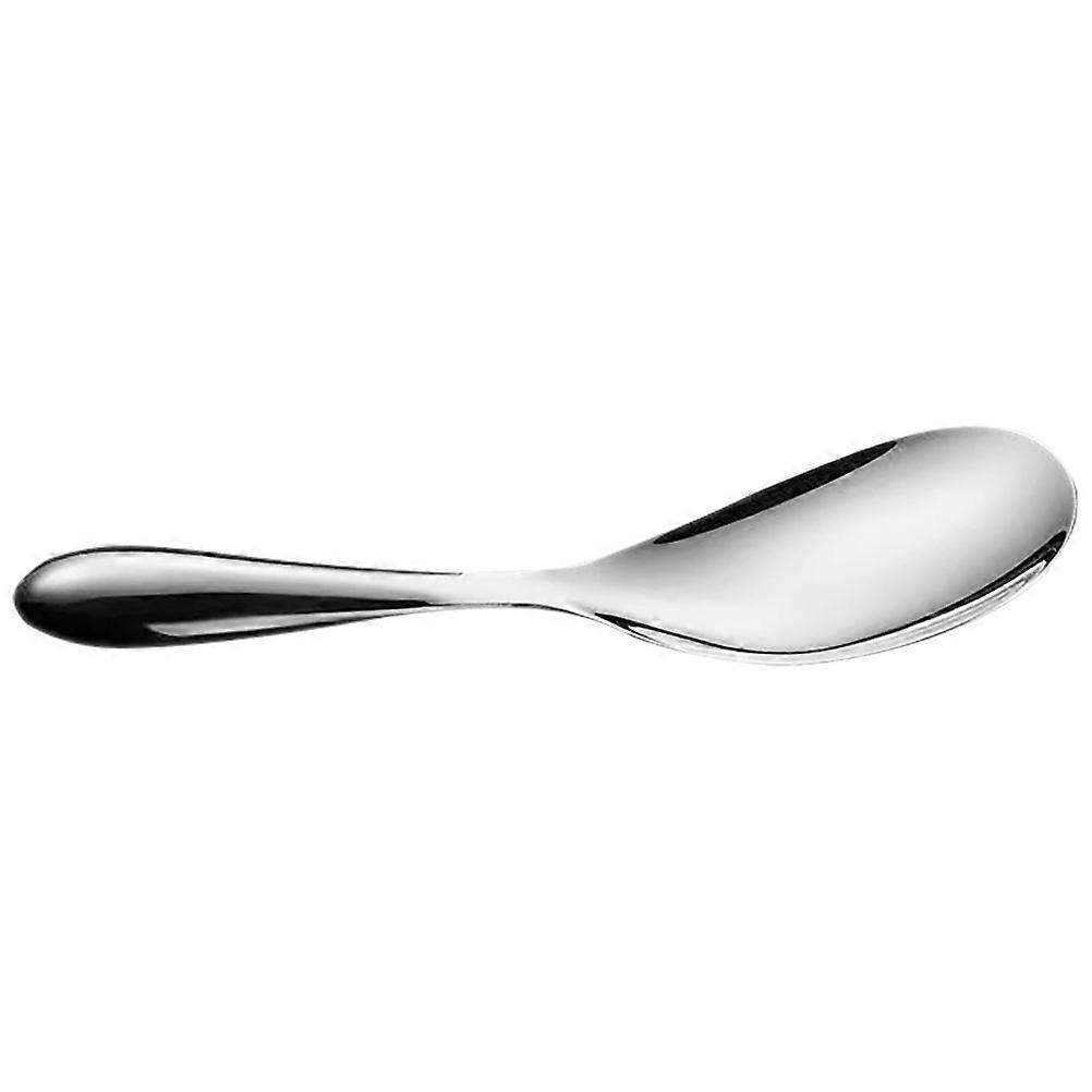 Ergonomic Non Stick Stainless Steel Rice Spoon, Versatile Cooking Scoop for Rice, Soups, Scratch Resistant Design, Enhanced Cooking Experience