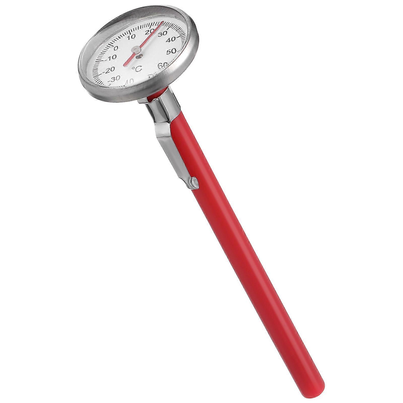 Car Interior Thermometer with Clock, Mechanical Design for Air Conditioner, Easy Installation, Stylish Dashboard Accessory for Home and Vehicle Use