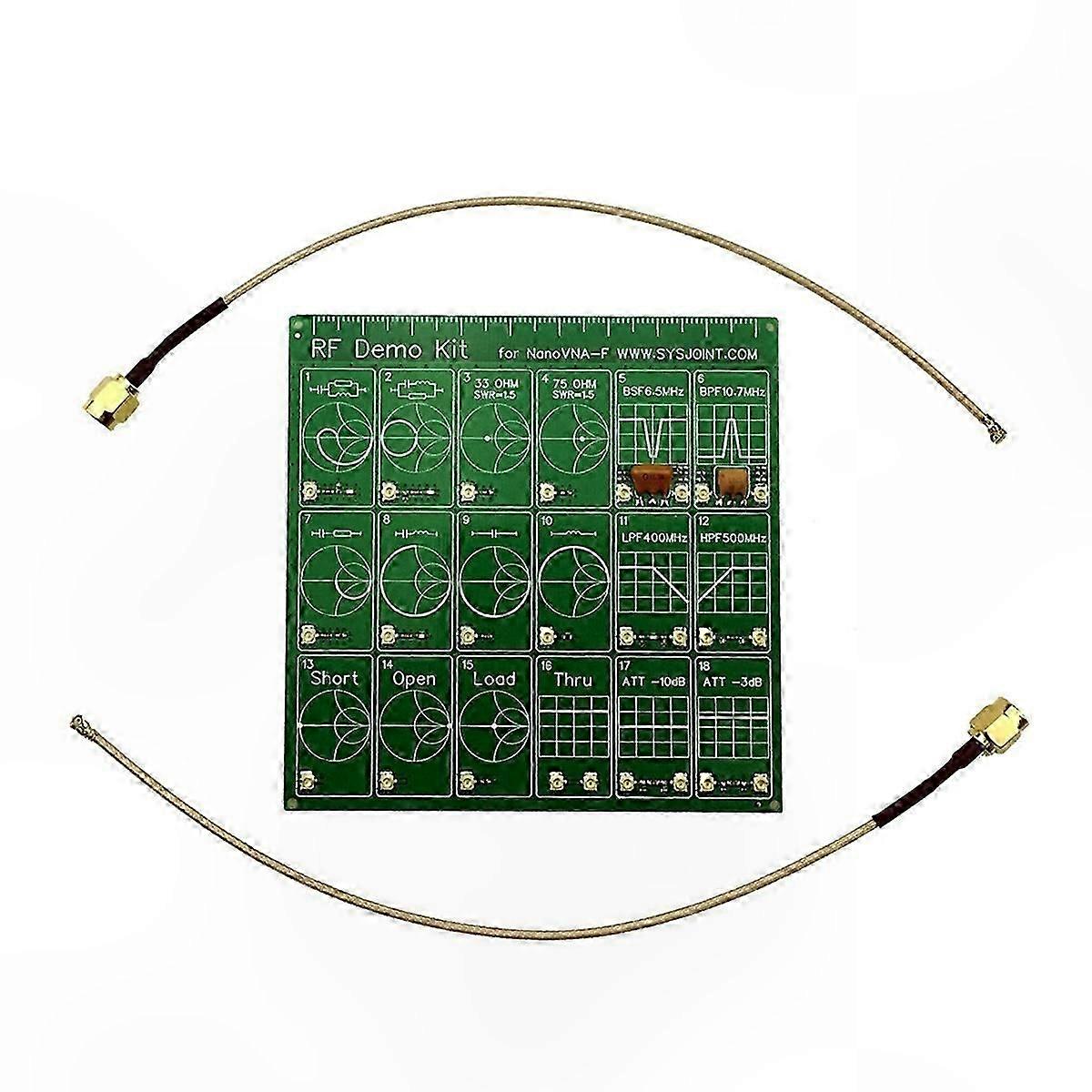 RF Testing Board for Vector Network Analysis HAM