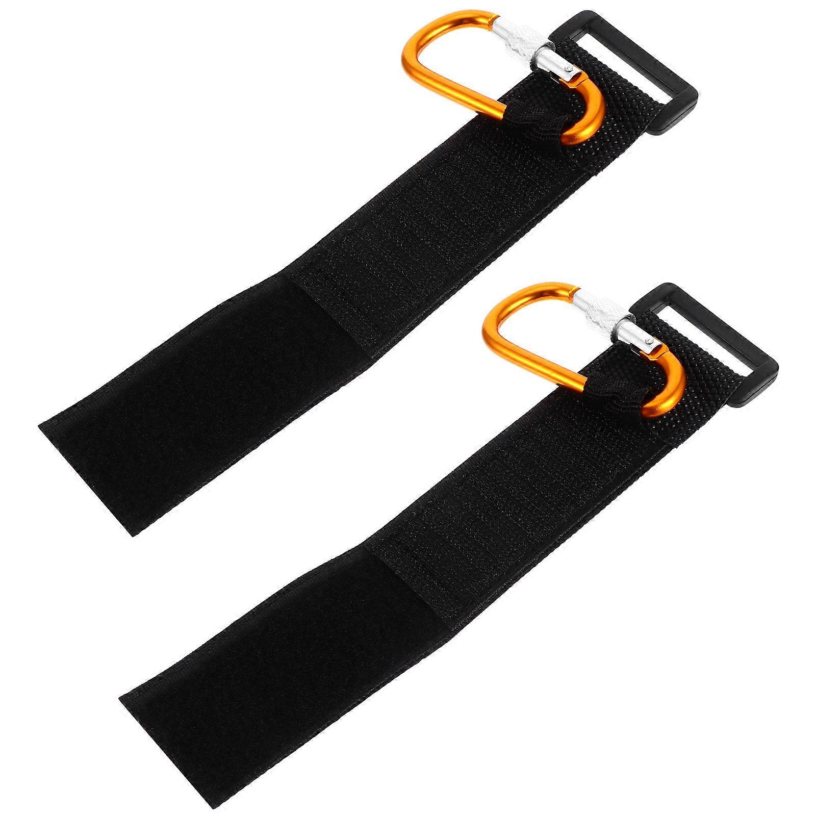 Practical Stroller Hook 2 Pcs For Babies In Golden Color With Multi-Purpose Function Supporting Childcare Assistance