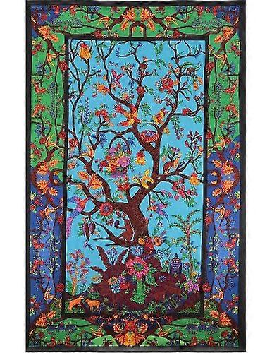 Sunshine Joy 3d Tree Of Life Tapestry Wall Hanging Table Cloth Magical Dorm D...