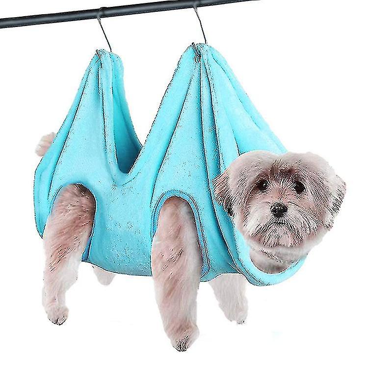 Pet Grooming Hammock Helper Assistant Multifunctional Dry Towel Cat Dog Restraint Bag