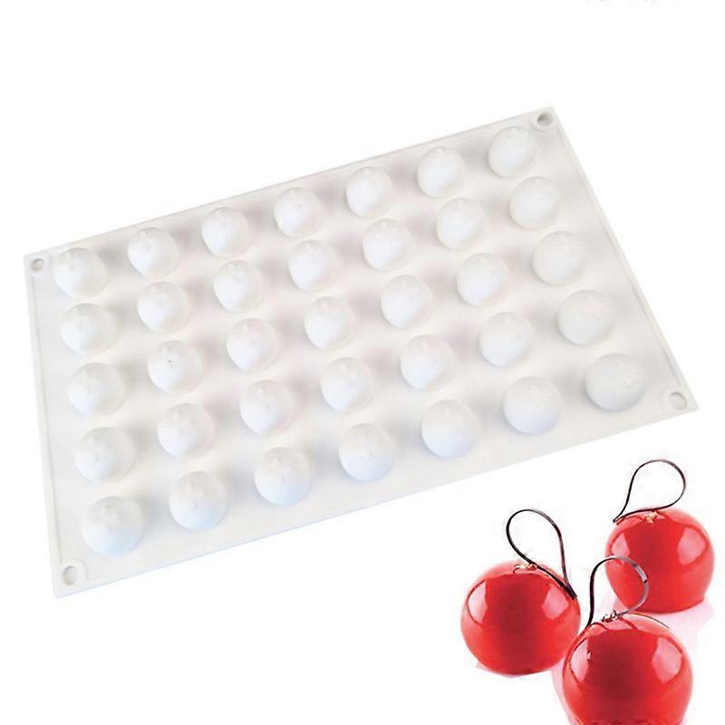 35 Cavity 3D Round Ball Ball Silicone Cake Mold Decorating Mousse Dessert Cake Mold DIY Baking Instrument