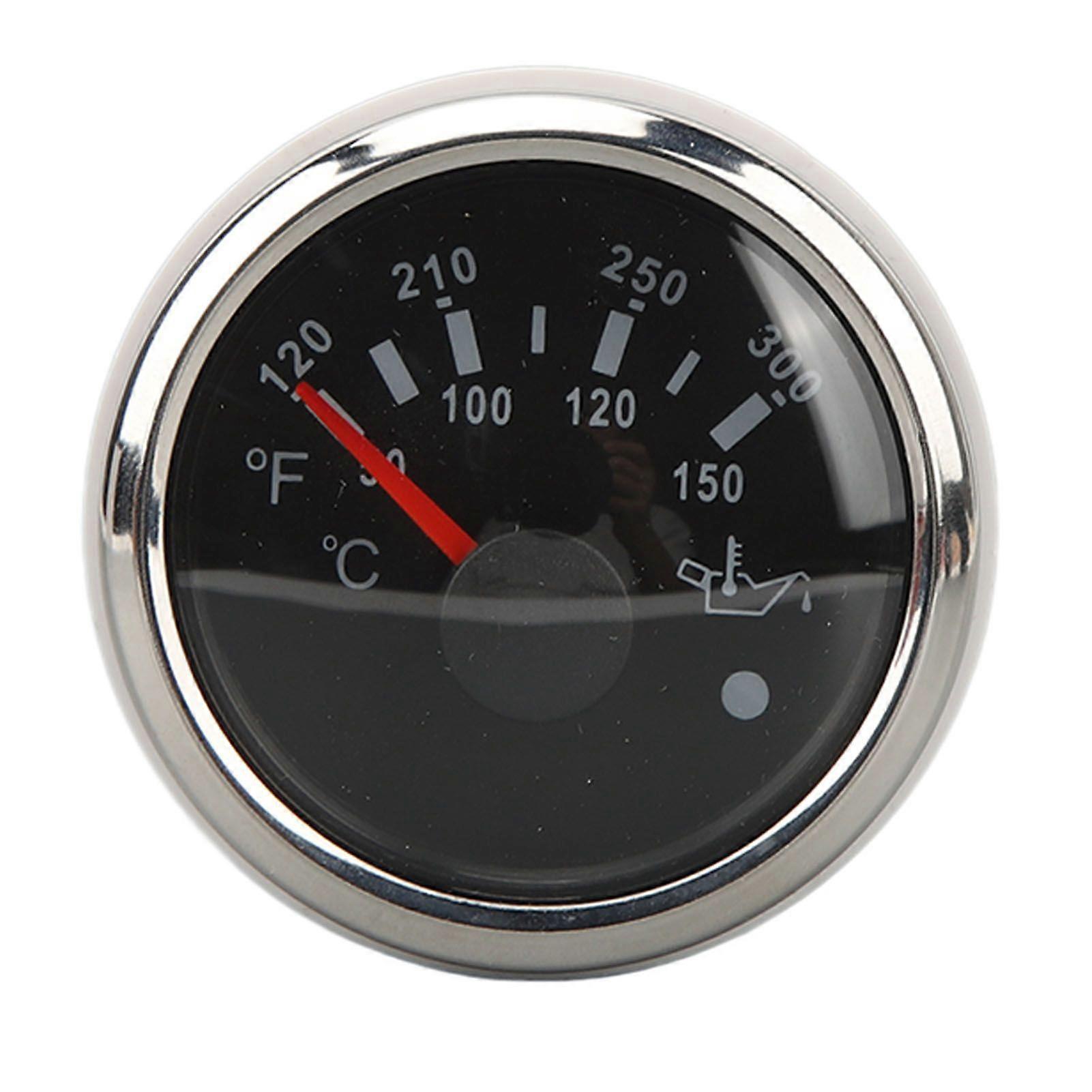 52mm temperature gauge for boats ships with high precision sensor