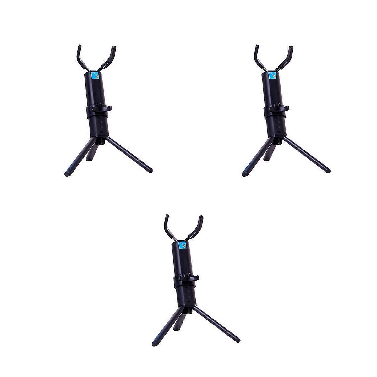 3X Portable Foldable Sax Holder Stand with Metal Leg Base Foldable for Alto Saxophone