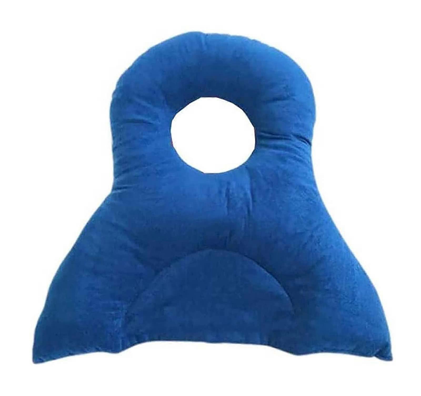 Face Pillow After Eye Surgery for Retinal Removal and Macular Hole Vitrectomy, Soft Head and Shoulder Support Cushion for Recovery