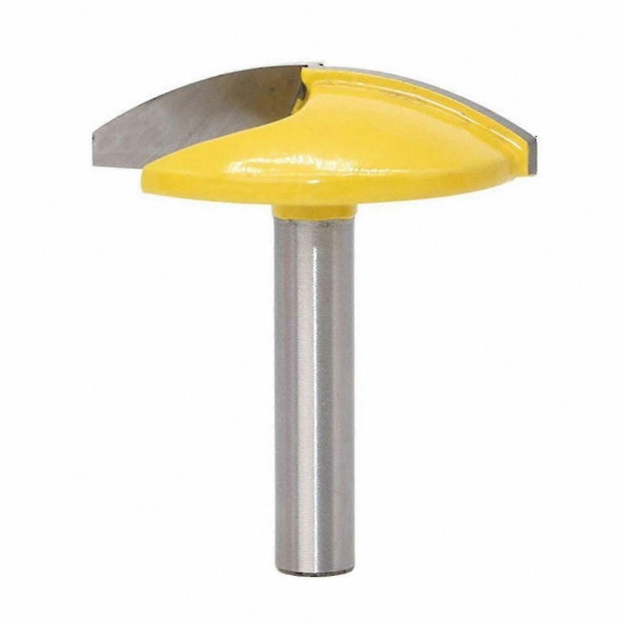 Carbide Tipped Curved and Horizontal Cutter with 8mm Shank - 44.2mm Precision Woodworking Tool for Professional Use