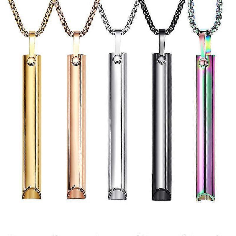 Arrêter de fumer collier de respiration, collier de soulagement de l’anxiété, collier e-cigarette, collier de respiration, aide à arrêter de fumer-HD