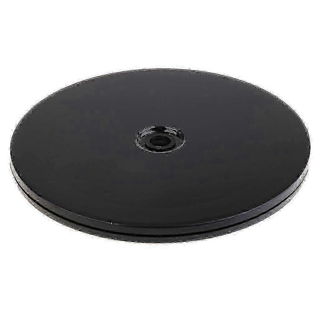 Turntable Plate Rotating Disc Base Turn Table Display Accessory 8' Black SZRH A-M