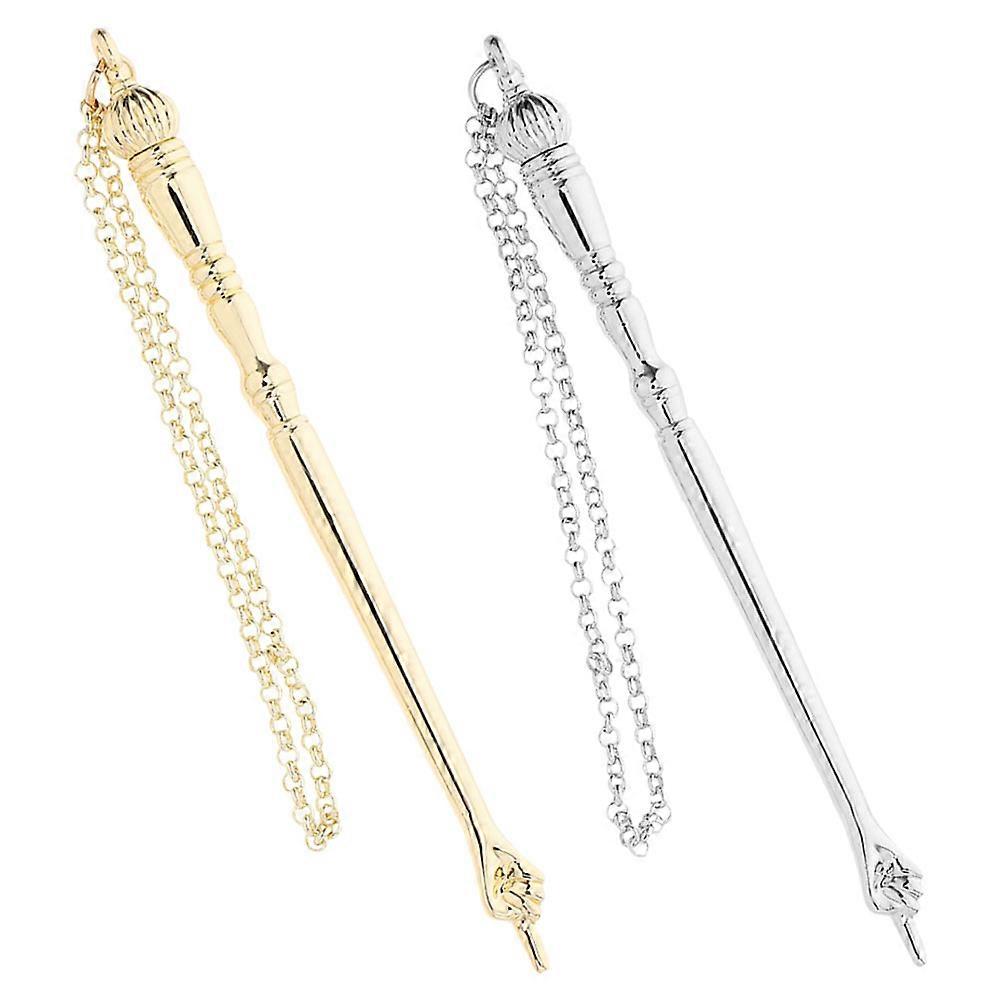 Metal Pointer Set Elegant Reading Finger Tool for Jewish Ceremonies, Scripture Study, and Holidays & Portable Design