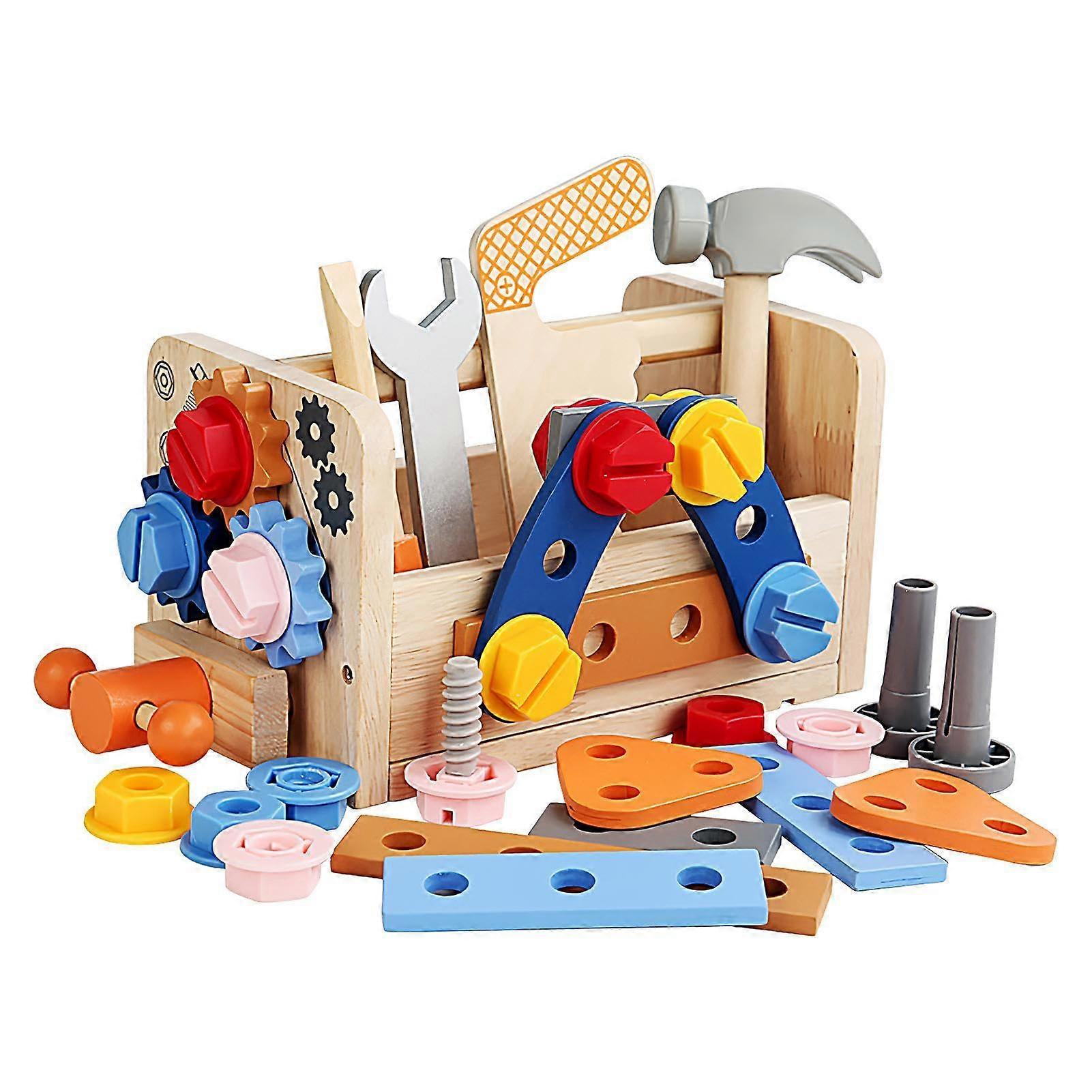 Screw Nut Disassembly Toy, Screw and Nut Toy, Practical Skill Training Toy for Early Education Learning Sensory Container, Building Activities