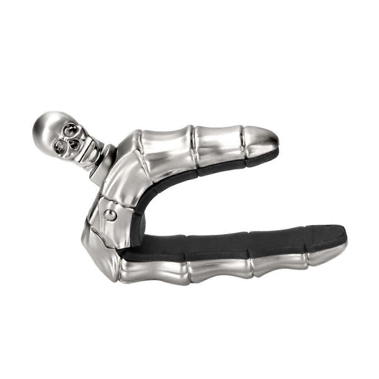 Skull Design Guitar Capo, Durable Ukulele Capo for Musicians, Stylish Accessory for Beginners and Pros, Versatile Use