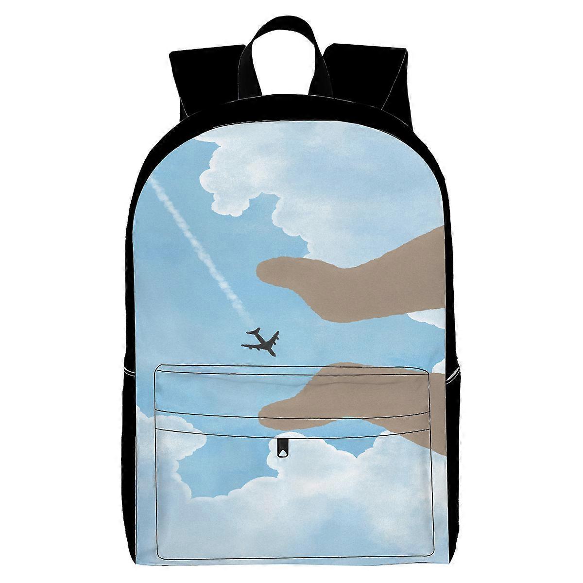 Backpack, with Multiple Organizational Compartments, Fits 15.6 Inch Notebook, for Travel, Teen, Business Work R3024