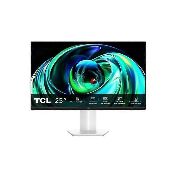 TCL 25G54 25" Full HD 144Hz IPS Mini LED HDR10 Adjustable White Monitor