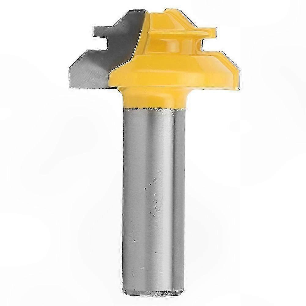 45 Carbide Router Bit 12x1-3/8 Woodworking Milling Cutter for Precision Craftsmanship and Professional Results