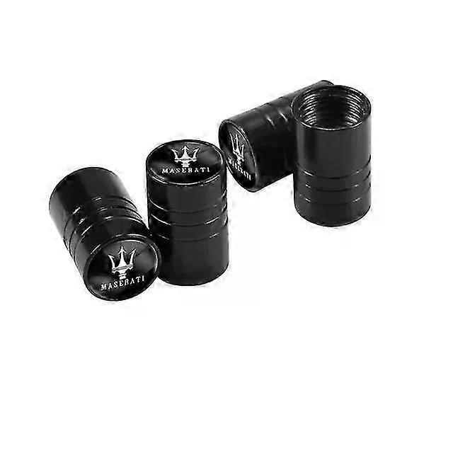 4pcs Metal Valve Caps for Car Wheel Tires Compatible with Multiple Models