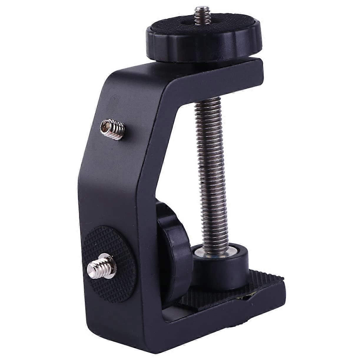 Aluminium C Clamp Desk Mount For LCD Monitor And Flash With Non-Slip Rubber Pad For Photography And Video