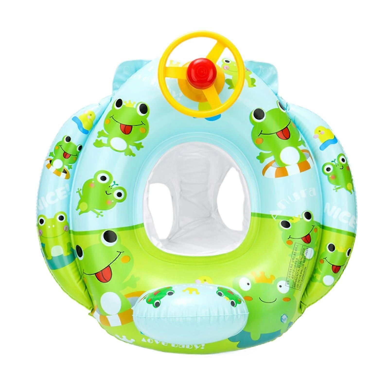 Children's Swimming Pool and Beach Inflatable Swimming Ring A2 Model 24.0 X 23.0 X 5.0 CM Baby Seat Kids Pool Circle