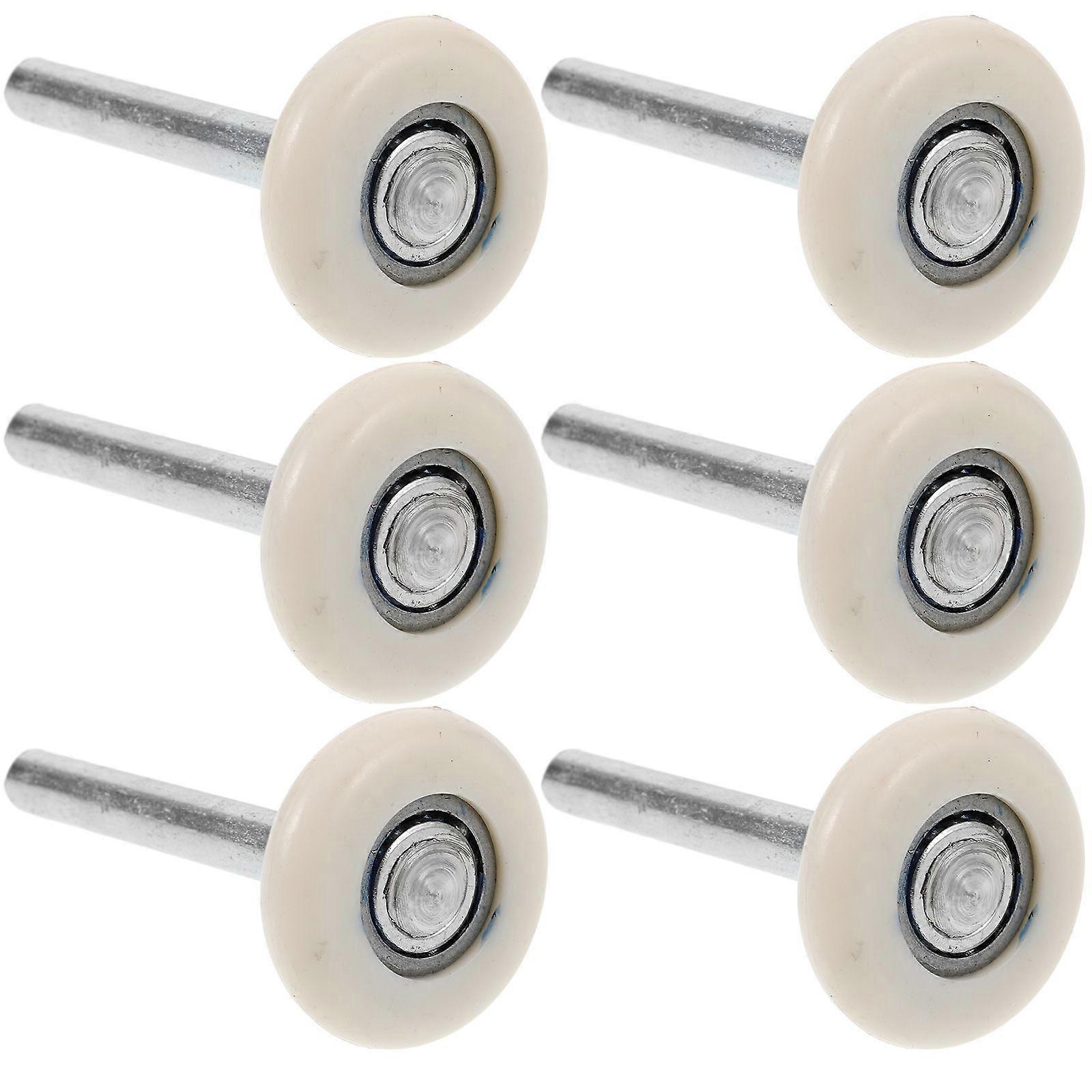 6pcs Garage Door Replacement Rollers Door Hardware Convenient Garage Door Wheels with Stem Door Rollers