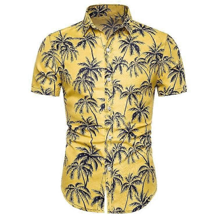 Short Sleeve Resort Printed Shirt For Men