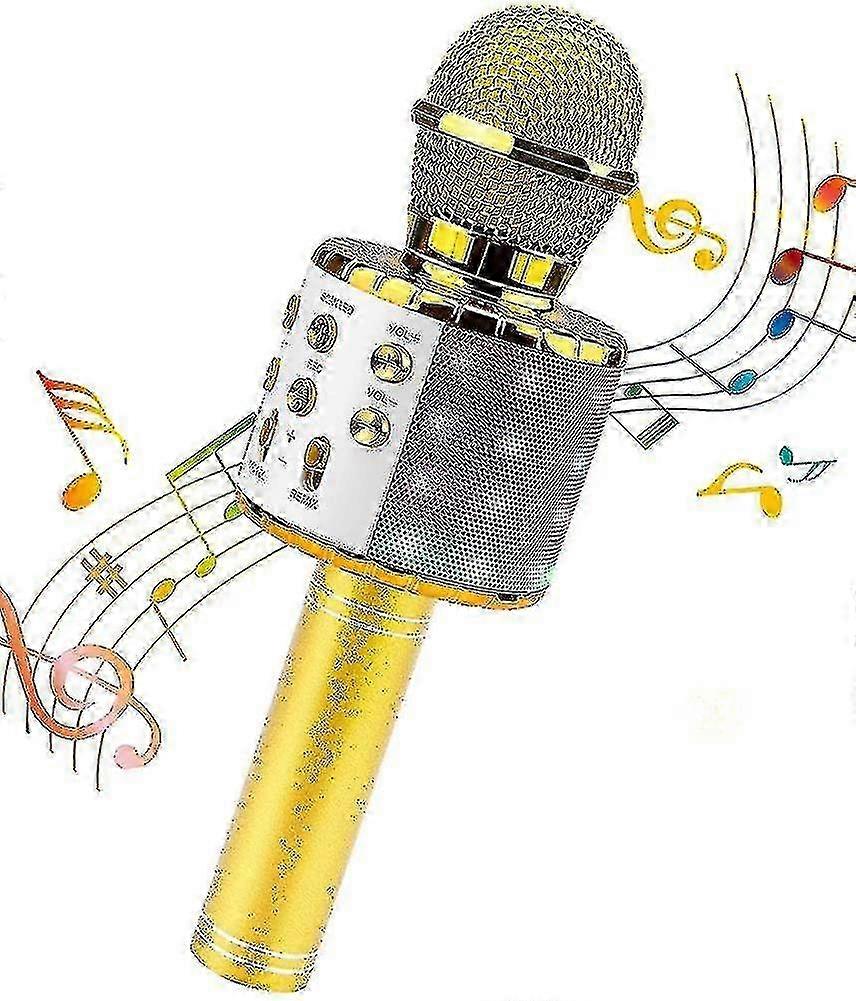 Microfono portatile Bluetooth per karaoke per canto e intrattenimento