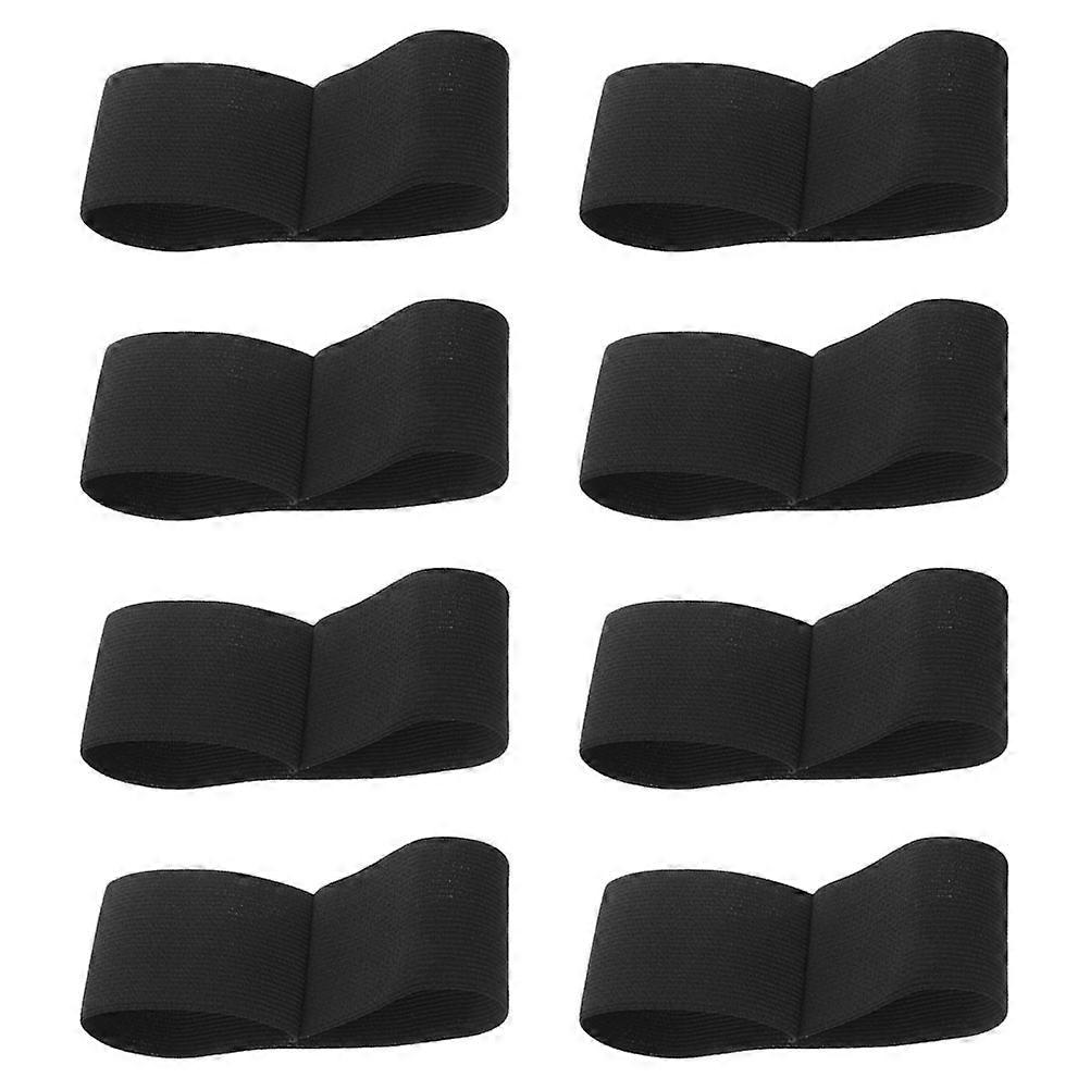 Here's a refined and professional product description for your **Black Elastic Mourning Armbands**:
### 8pcs Black Elastic Mourning Armbands –
