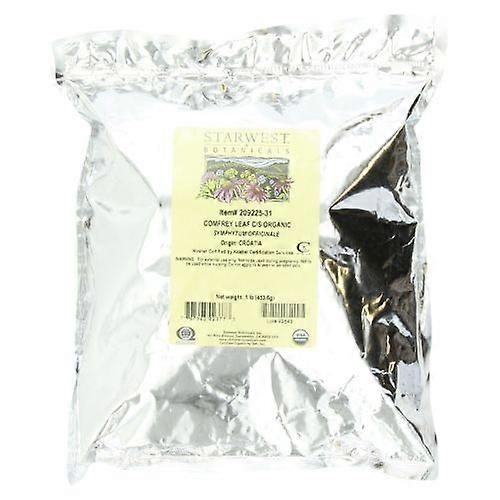 Starwest Botanicals Organic Comfrey Leaf C/s, 1 Lb