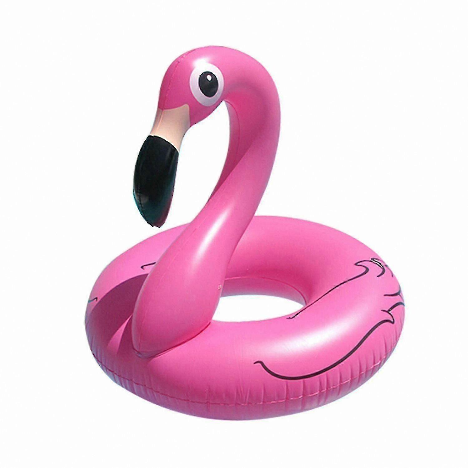 Rms Jumbo Inflatable Pink Flamingo Swim Ring for Beach & Pool On Summer