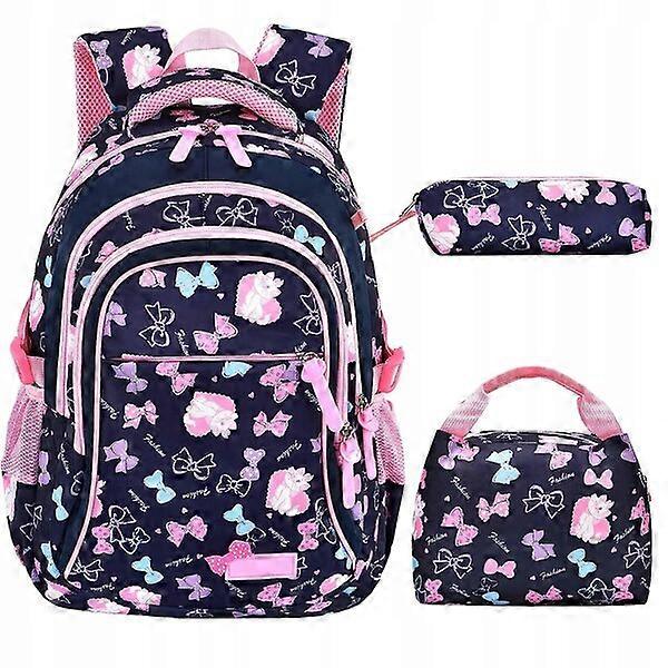 Children's backpack set, multi-compartment design, tear-resistant and moisture-proof material