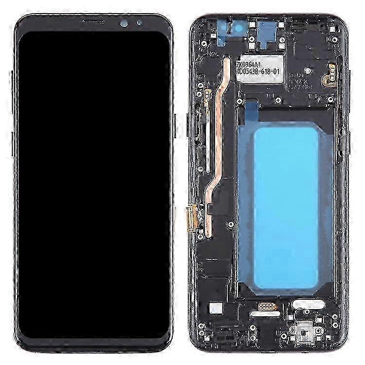 Digitizer assembly for Samsung Galaxy S8+ - Compatible LCD screen and frame part (no logo)