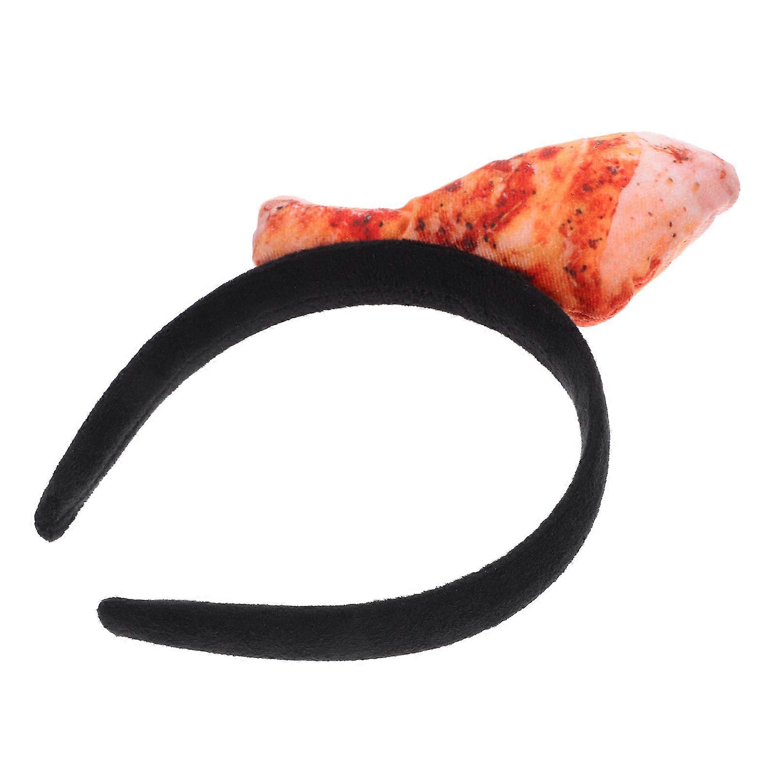 Funny Food Headband Novelty Hair Accessory for Decoration Multi Color One Size