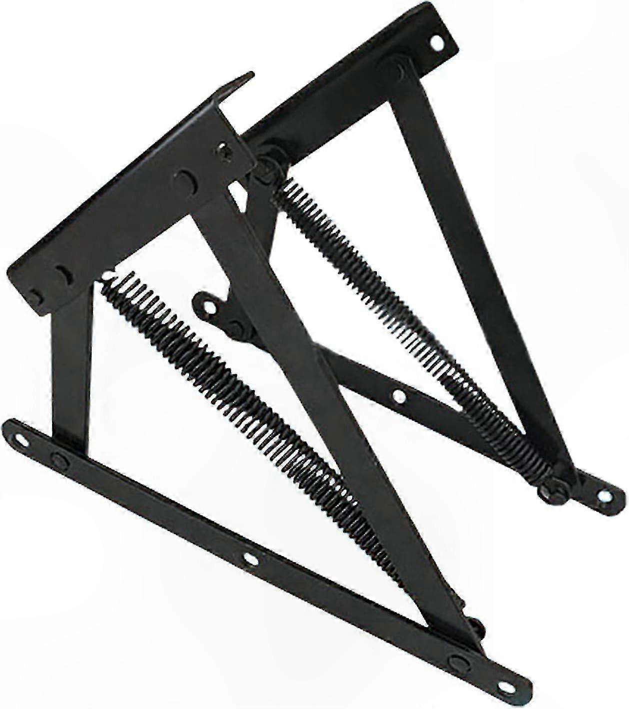 Sofa Bed Lift Hinges Pair for Storage Mechanism with Spring Support
