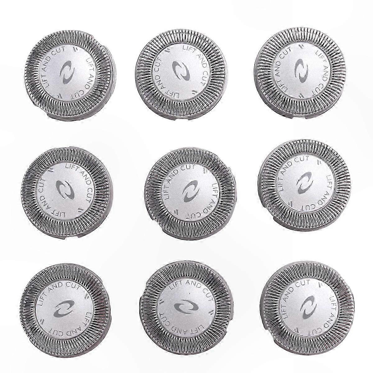 Replacement Shaver Heads for HQ3 HQ4 HQ55 HQ56 HQ6900 HQ6868 HQ5812 HQ6874 Electric Razors (9-Pack)
