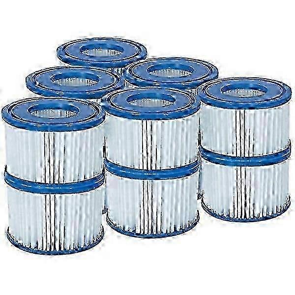 Lay-Z-Spa filter cartridge VI for all Lay-Z-Spa models - 3 x Twin Pack (6 filters)--