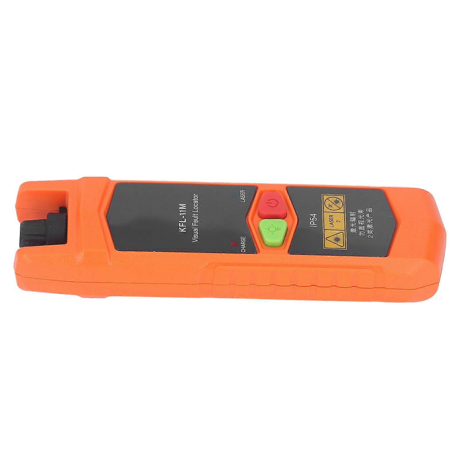 Mini Size Visual Fault Locator Back Clip Type LED Illumination Anti Mistouch High Stability Fiber Optic VFL KFL-11M-30 