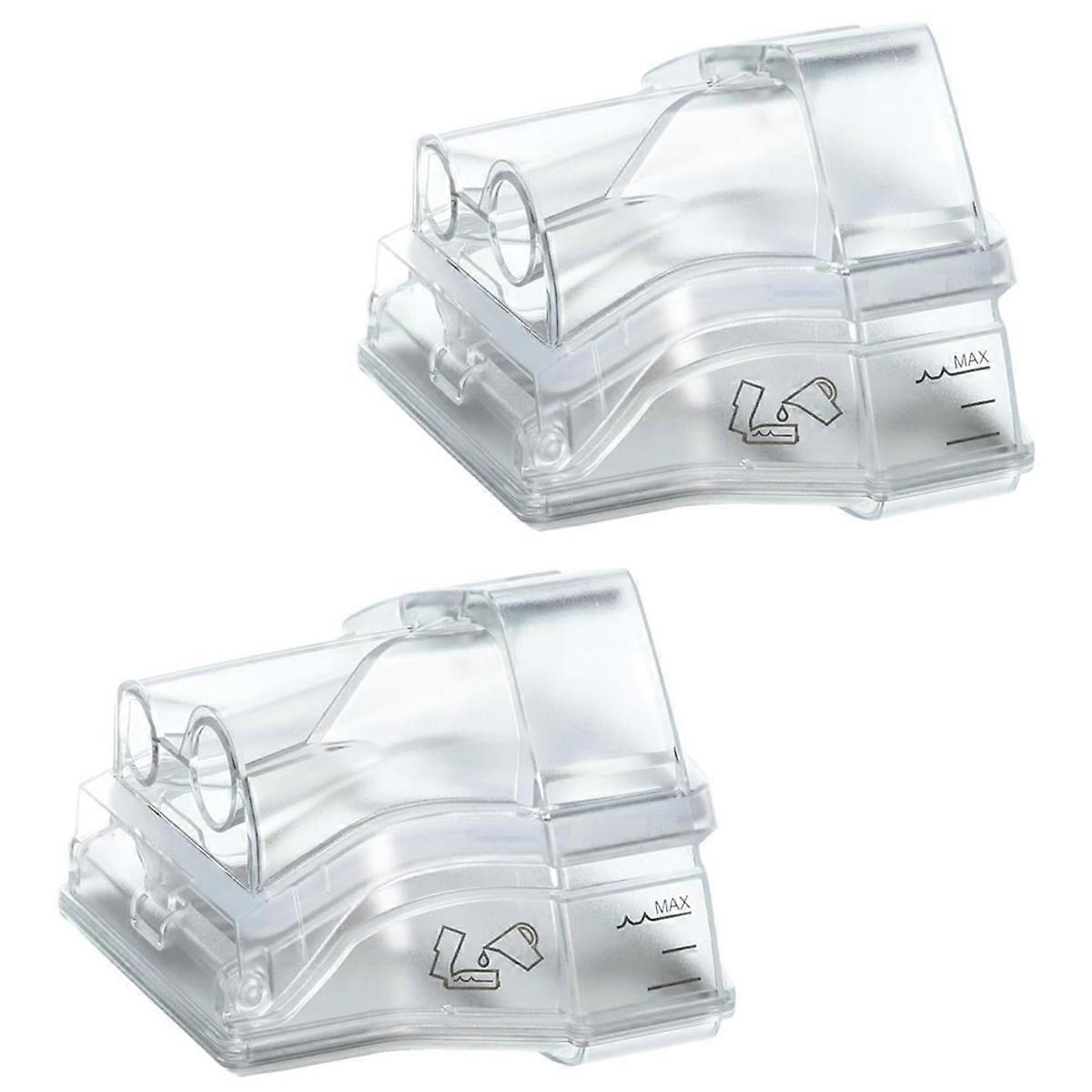 2Packs Replacement Cleanable Water Chamber for AirSense 10 & AirCurve 10,Fit & Reliable Seal Water T