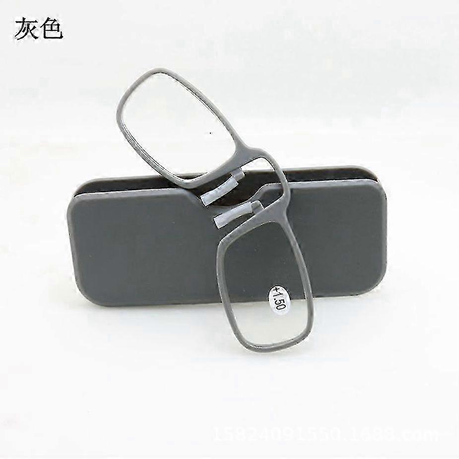 2025 Pince Nez Style Nose Resting Pinching Portable Thin Pince-nez Optics Reading