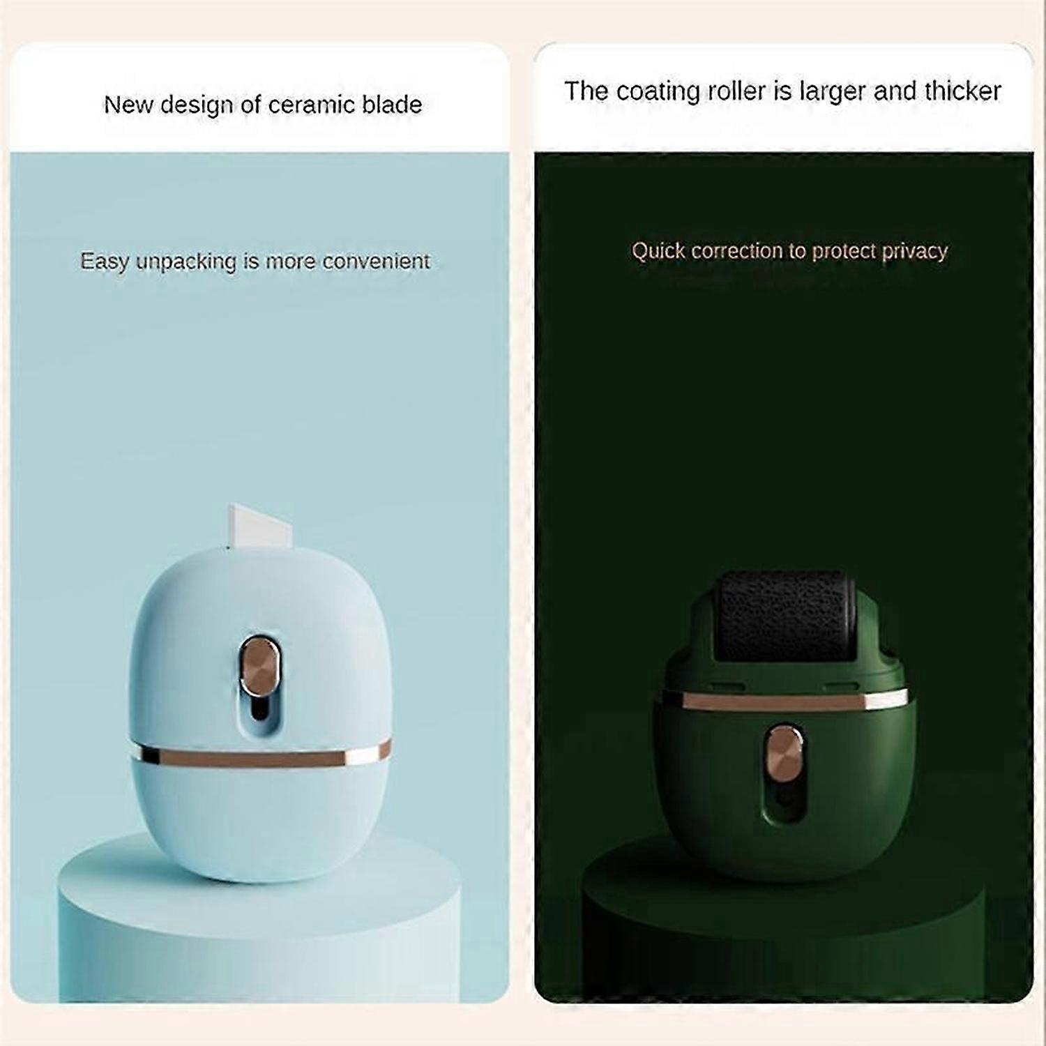 Identity Protection Roller Stamp,Black