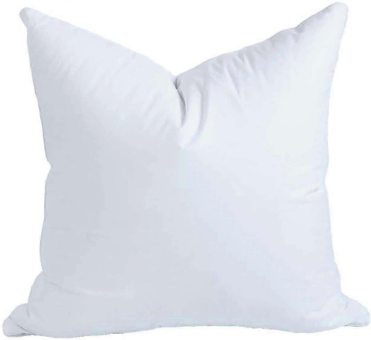 Synthetic Down Alternative Square Pillow Insert for Sofa Shams 24x24 Inch 2025