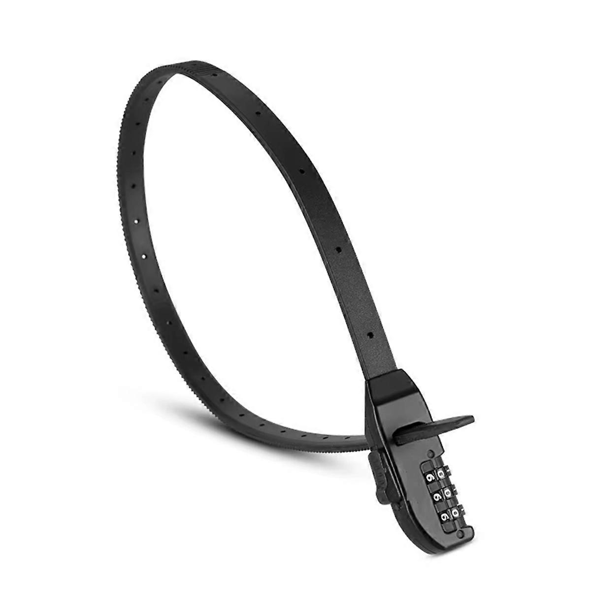 Portable Road Bicycle Password Lock High Strength Zip Tie Lock Adjustable Folding Bicycle Lock Bike Accessories