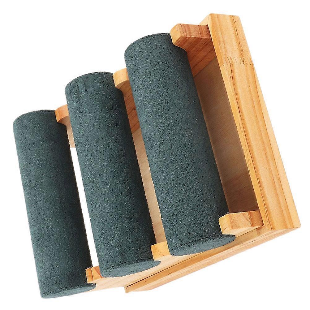 Jewelry Display Stand Bamboo Bracelet Holder for Girls 2Pcs
