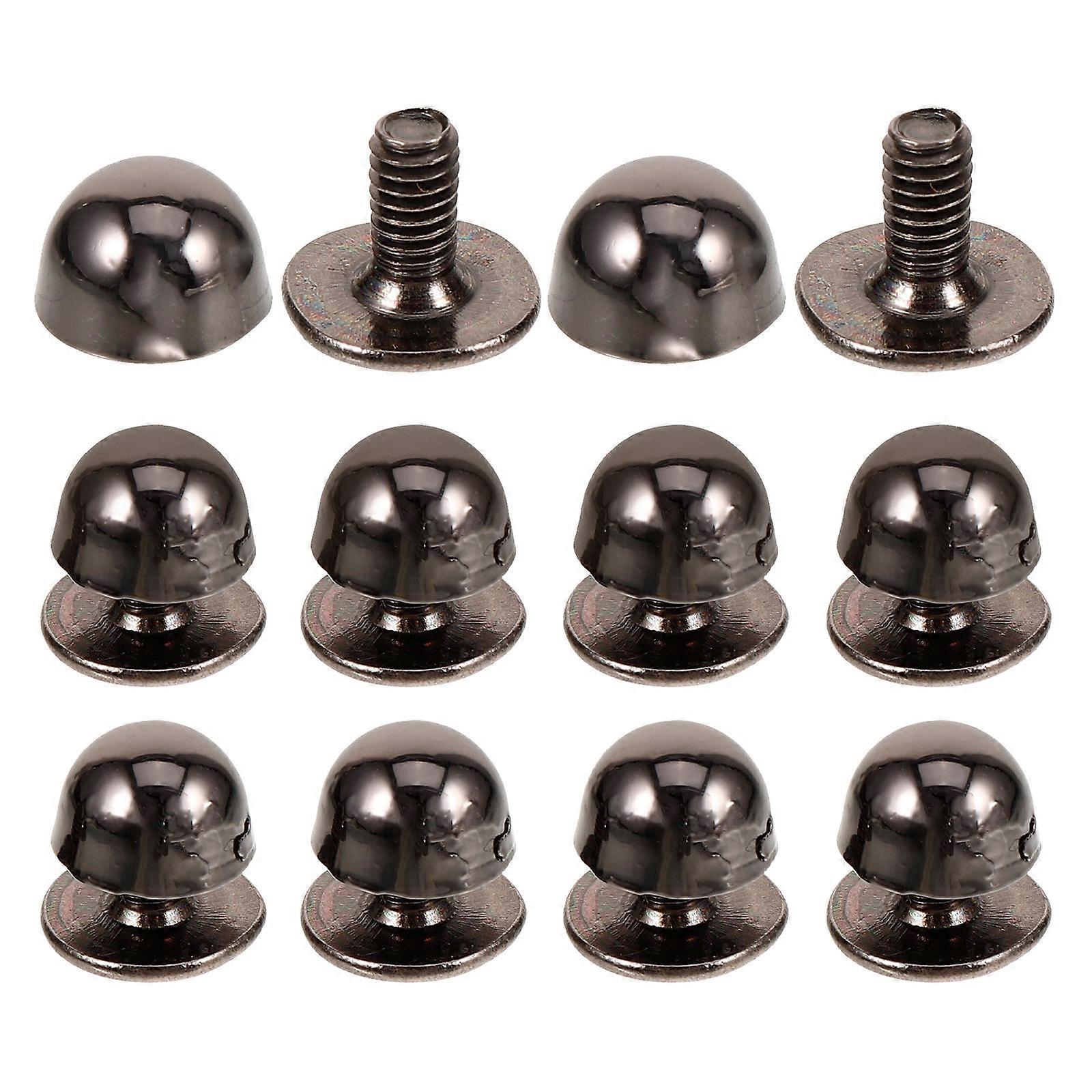 10Pcs Decorative Metal Round Rivets Perfect For Art Making Clothes Making And Crafts In Zinc Alloy Material
